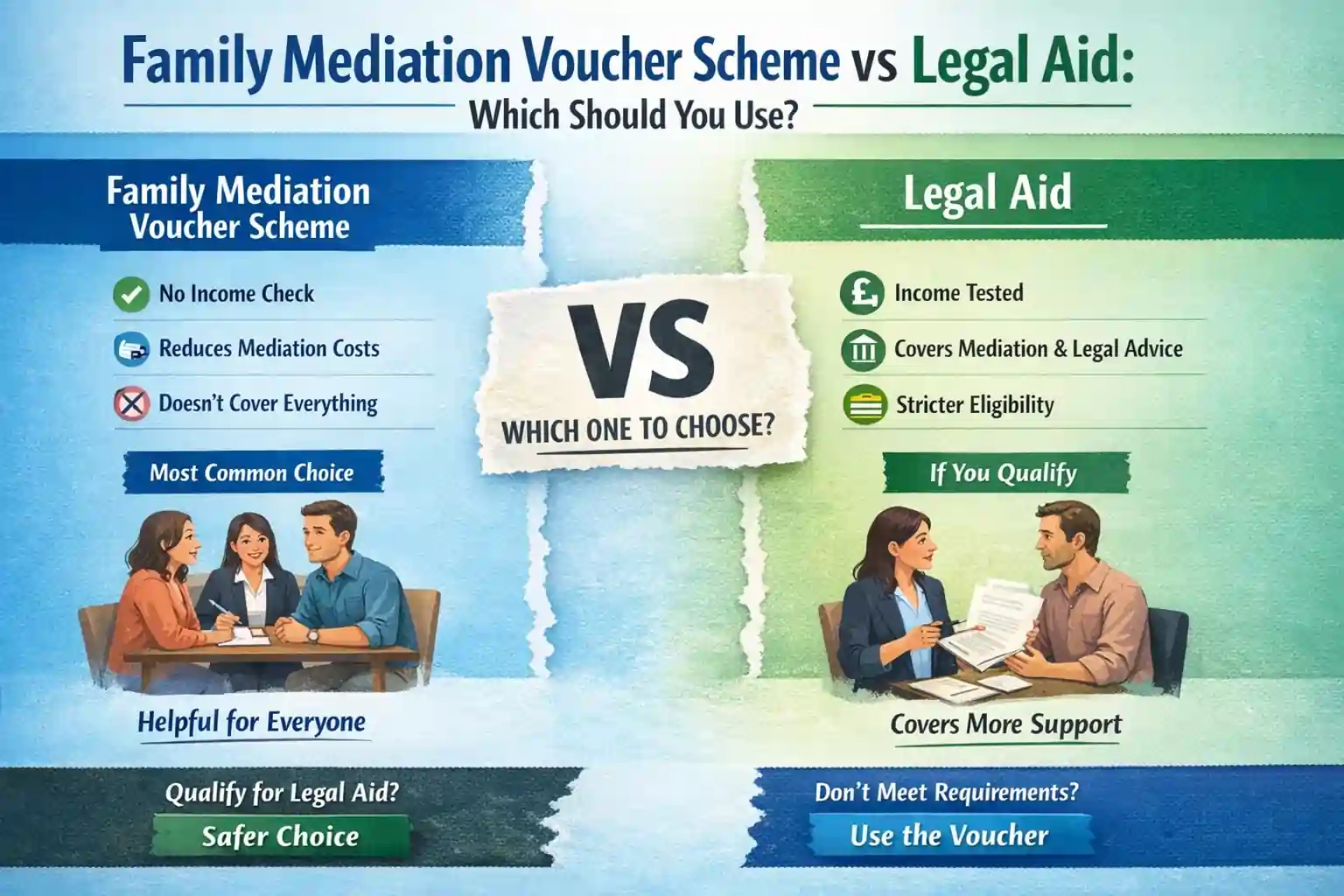 Family Mediation Voucher Scheme vs Legal Aid: Which Should You Use Barrow-in-Furness?