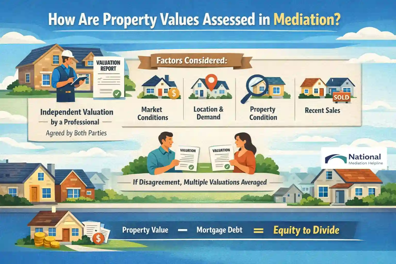 How Are Property Values Assessed in Mediation Barrow-in-Furness?