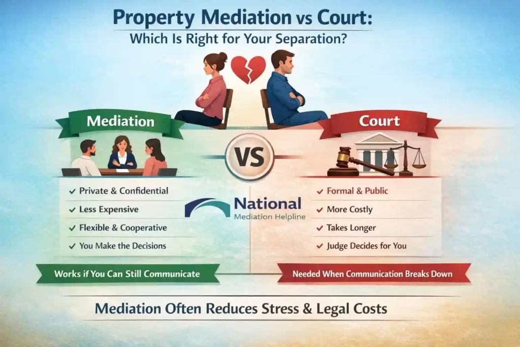Property Mediation vs Court: Which Is Right for Your Separation Barrow-in-Furness?